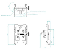 Motoros telefontartó rezgéscsillapított